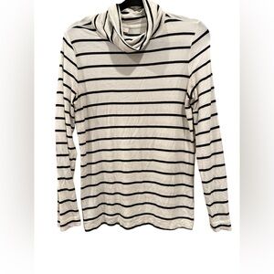 5 for $45/ A New Day Striped Long Sleeve Rollneck Top